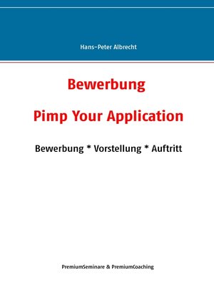 cover image of Bewerbung--Pimp Your Application